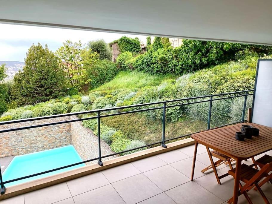 Pessicart - T2 Avec Terrasse - Residence Avec Piscine Nice Exterior photo